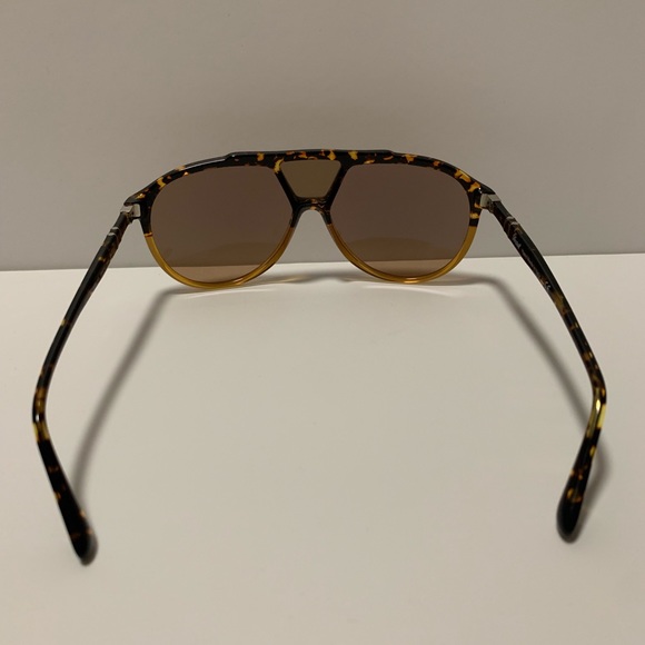 COPY - PERSOL Aviator Sunglasses 3217 S Tortoise Caramel - Picture 4 of 6